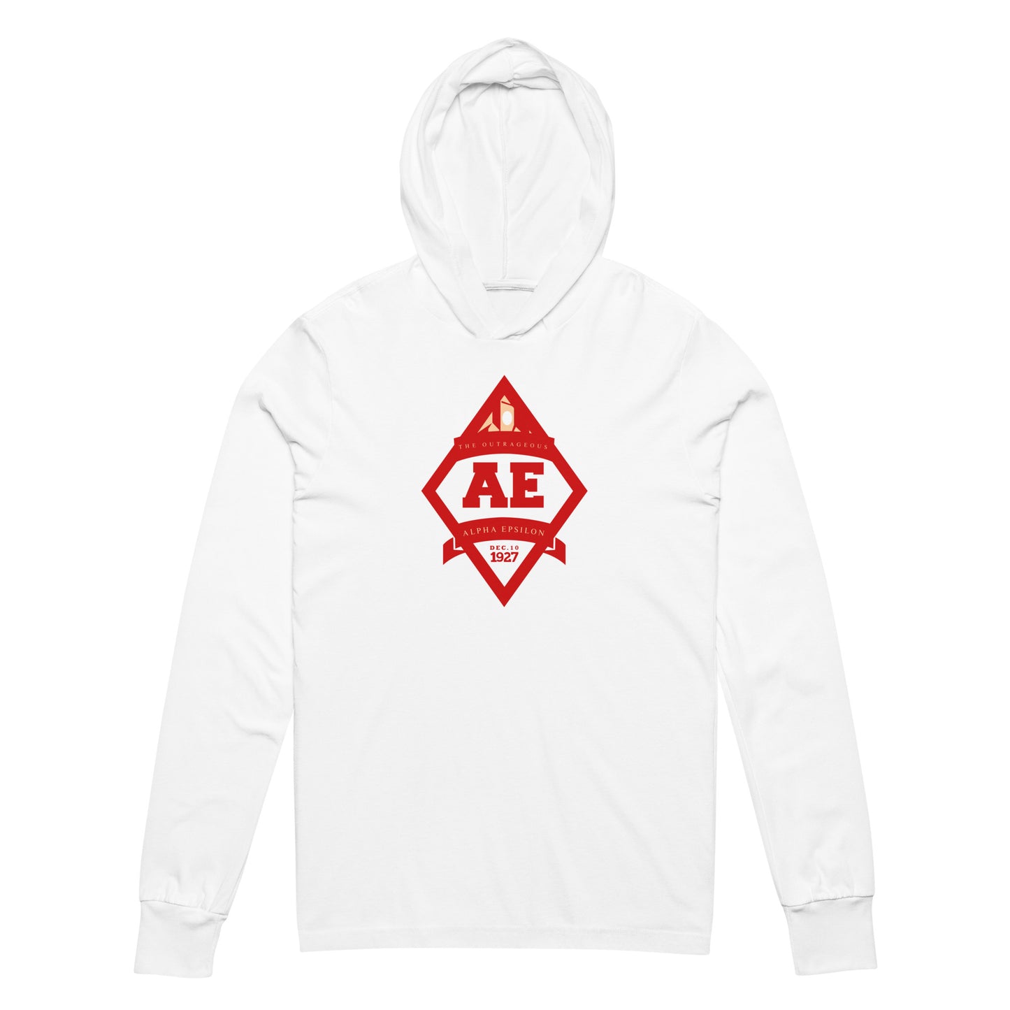 The Outrageous AE Hooded long-sleeve tee
