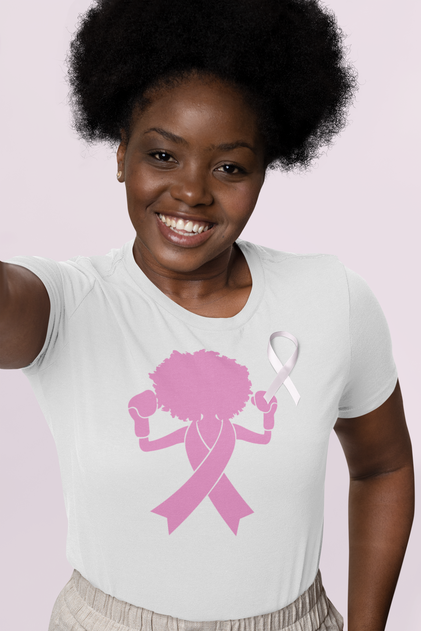 Breast Cancer Awareness Strength Unisex t-shirt