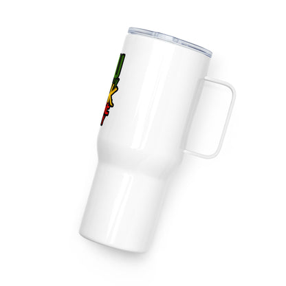 HBCU Travel mug with a handle