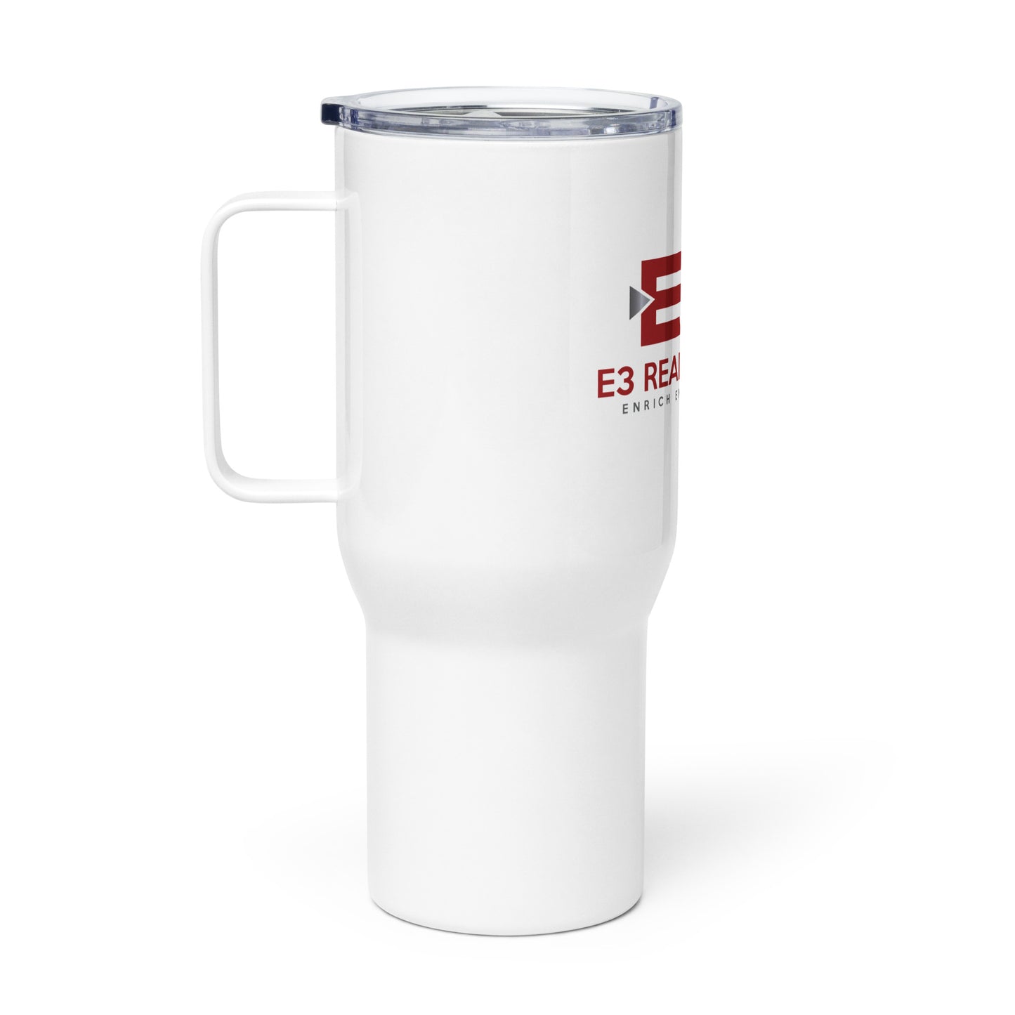 E3 Travel mug with a handle