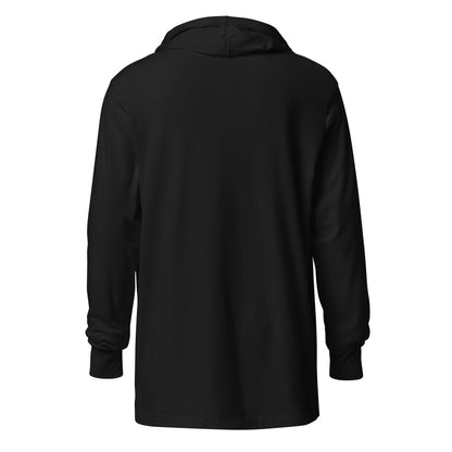 My Black Job Hooded long-sleeve tee