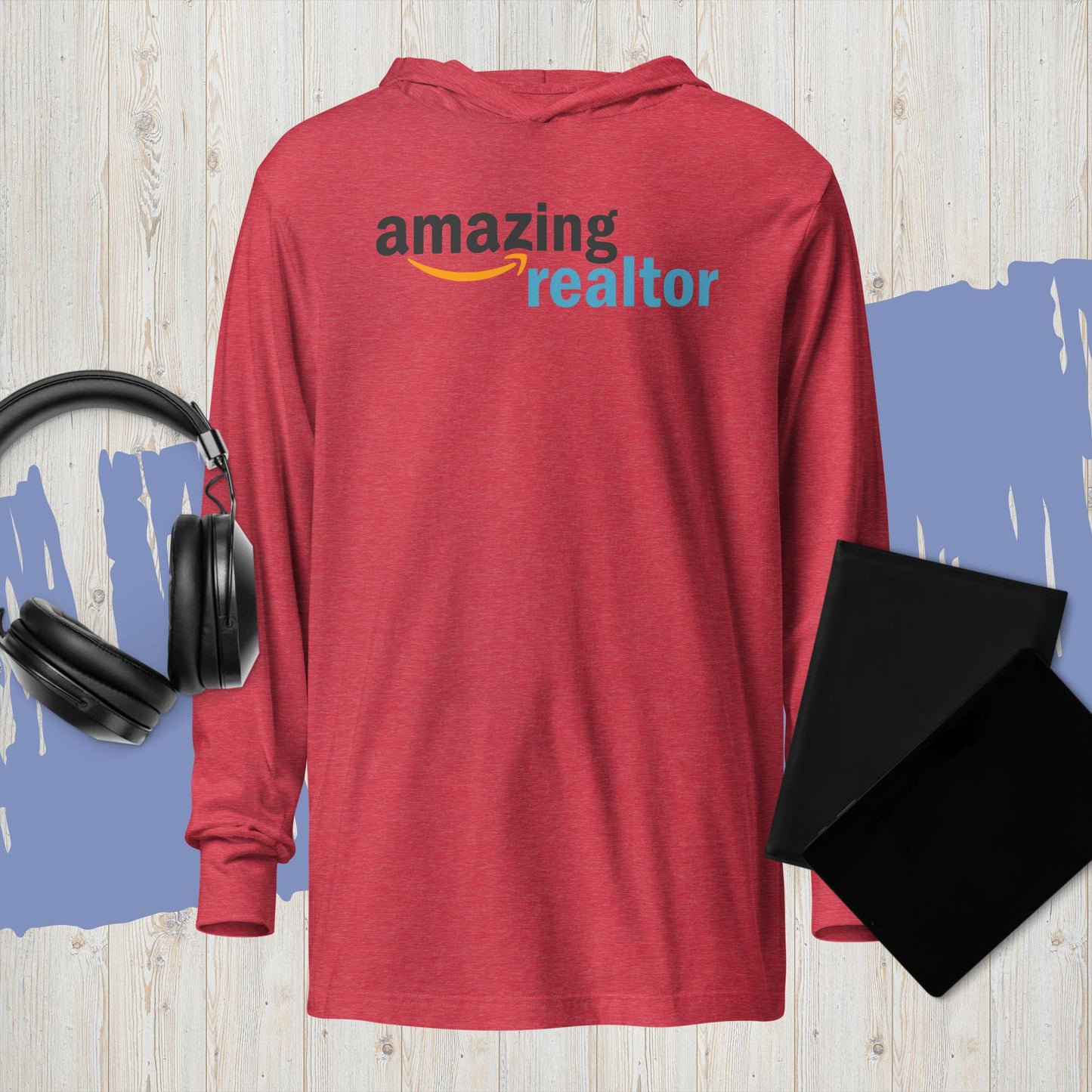 Amazing Realtor Hooded long-sleeve tee