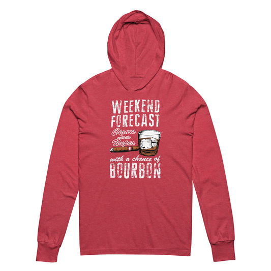 Weekend Forecast Hooded long-sleeve tee