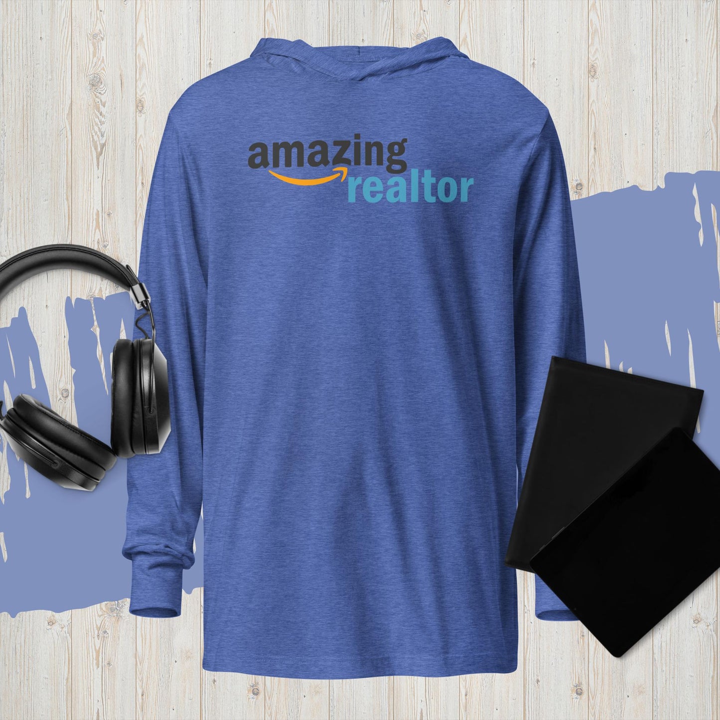 Amazing Realtor Hooded long-sleeve tee