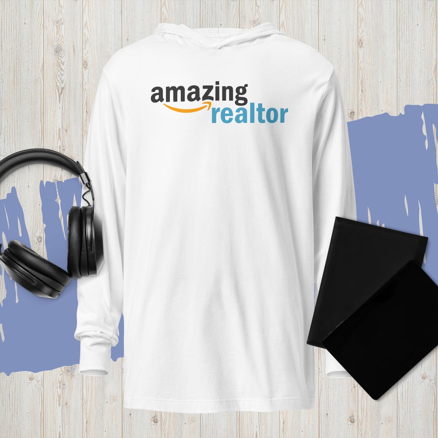 Amazing Realtor Hooded long-sleeve tee