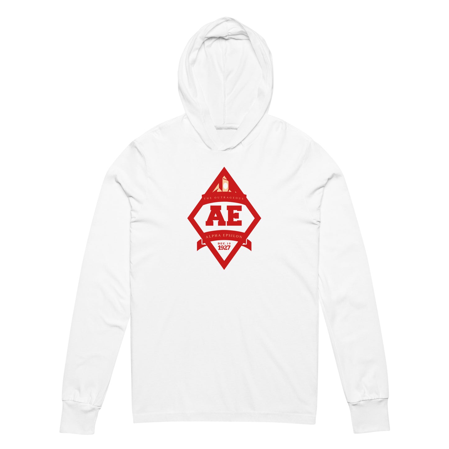 The Outrageous AE Hooded long-sleeve tee