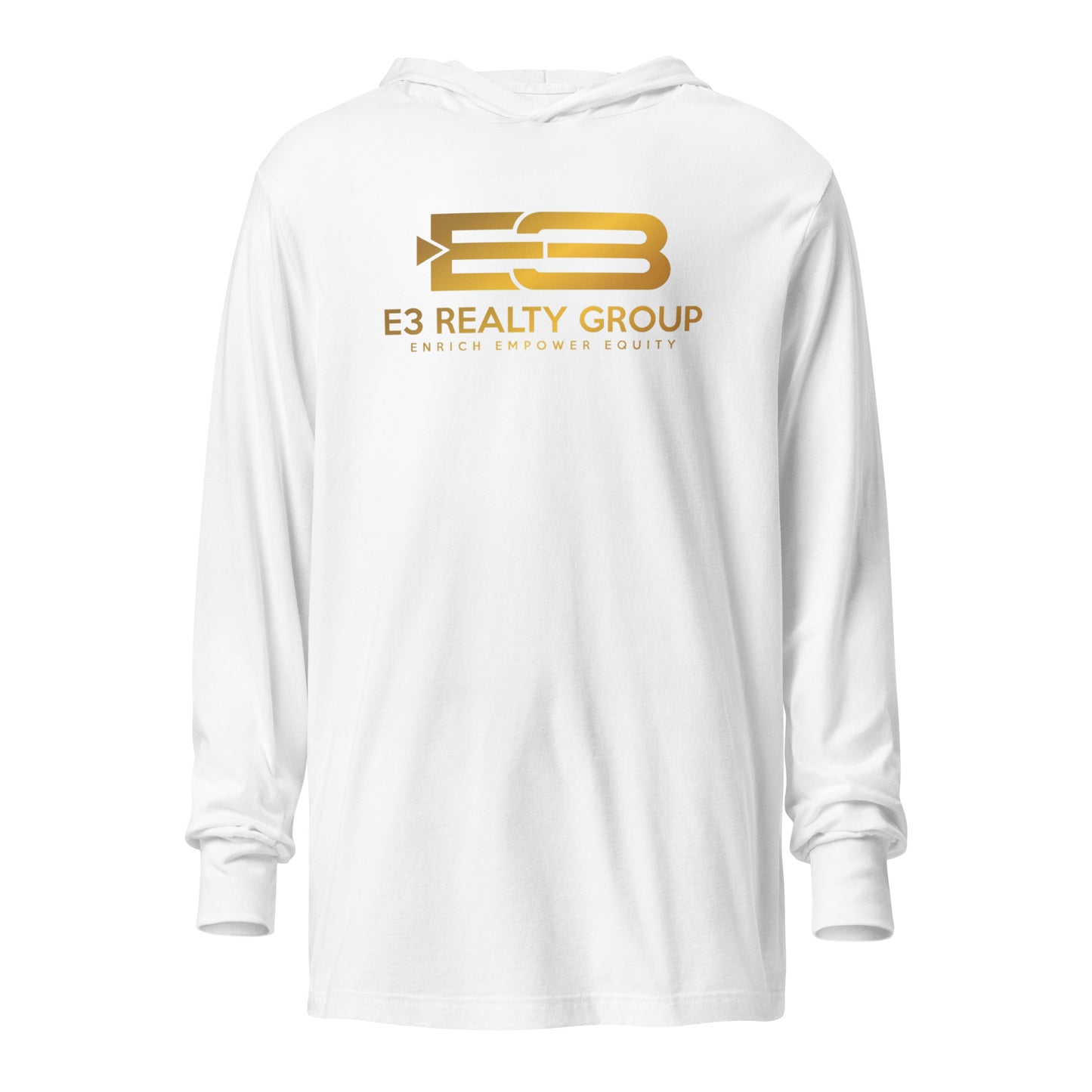 Hooded long-sleeve tee