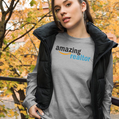 Amazing Realtor Unisex Long Sleeve Tee