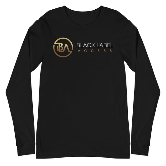 Black Label Access Unisex Long Sleeve Tee