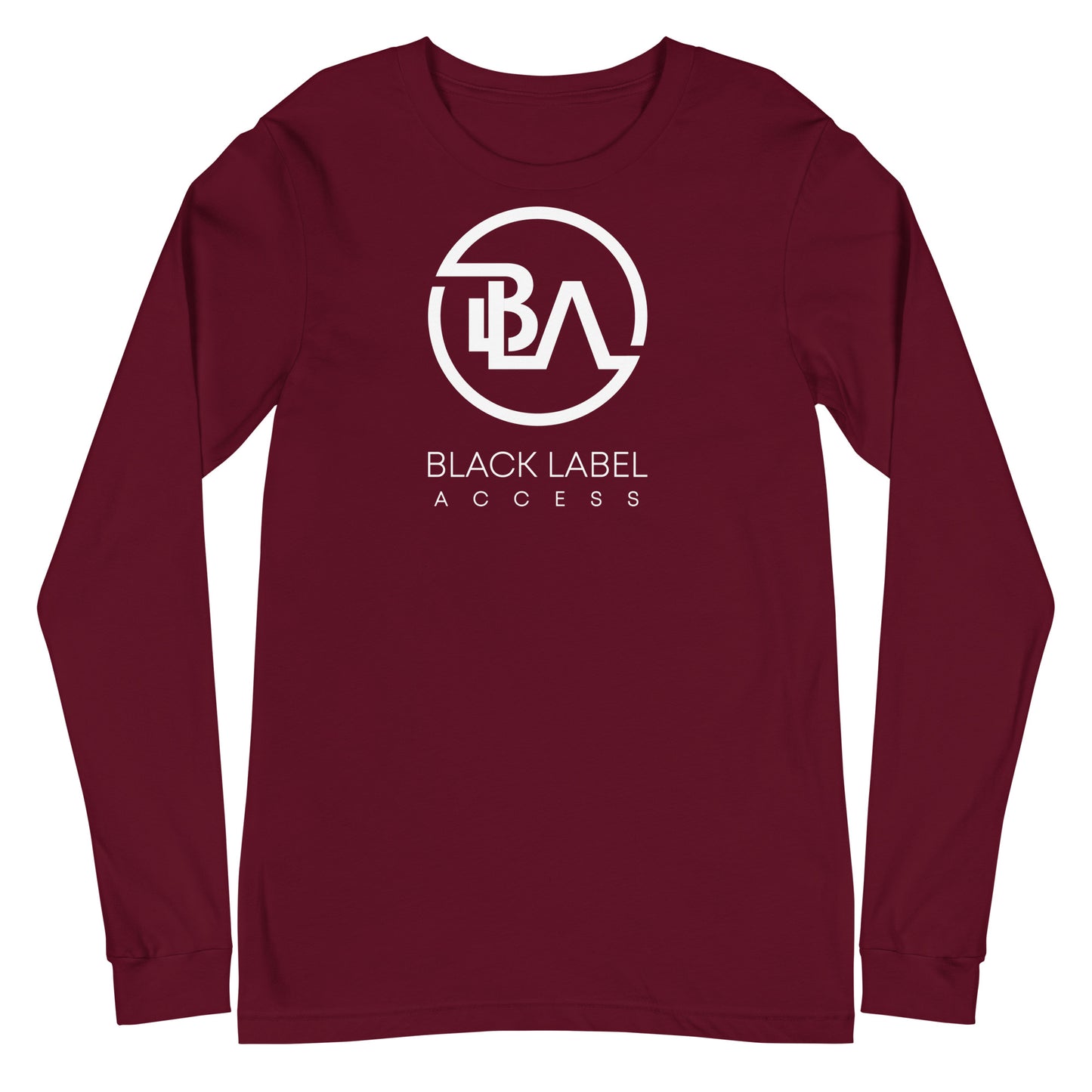 Black Label Access Unisex Long Sleeve Tee