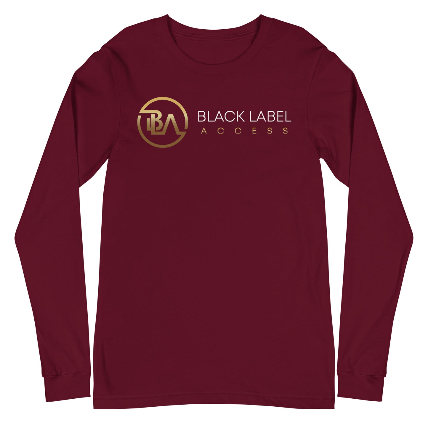 Black Label Access Unisex Long Sleeve Tee