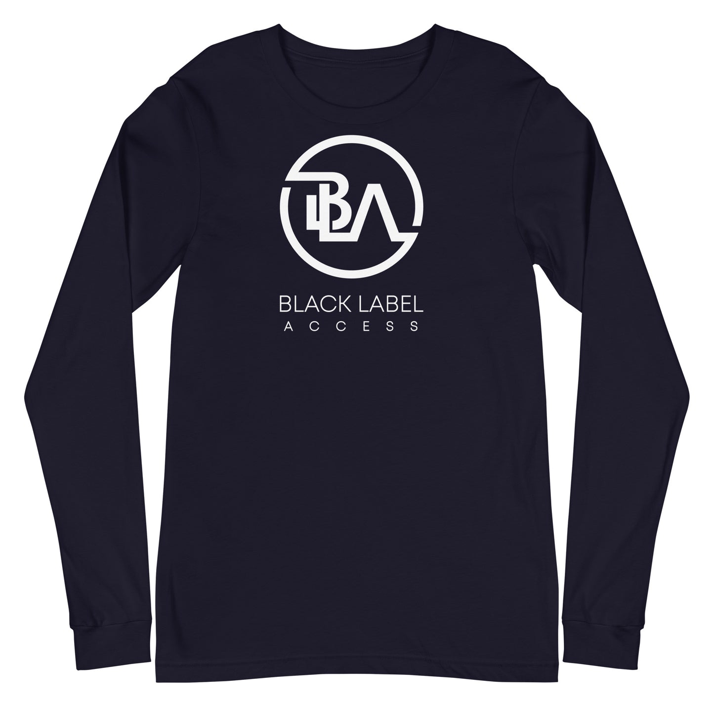 Black Label Access Unisex Long Sleeve Tee