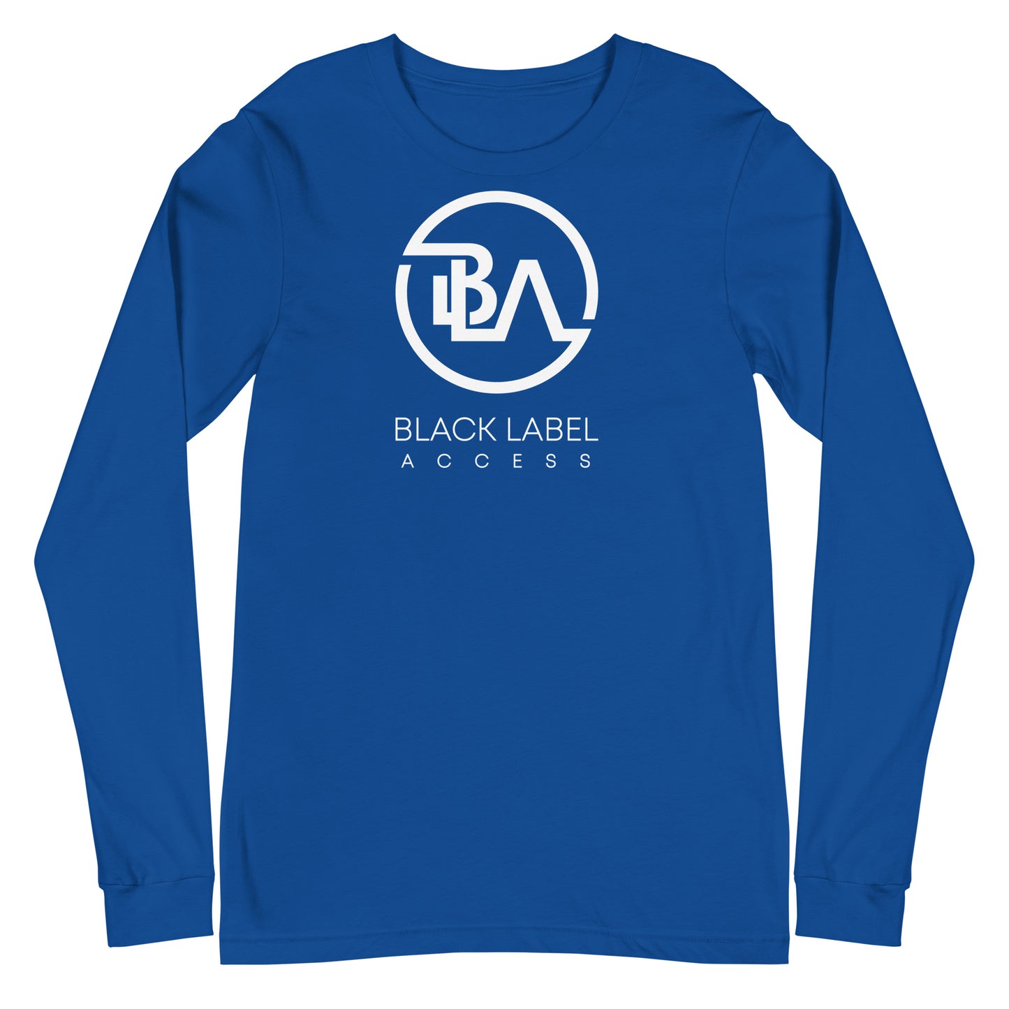 Black Label Access Unisex Long Sleeve Tee