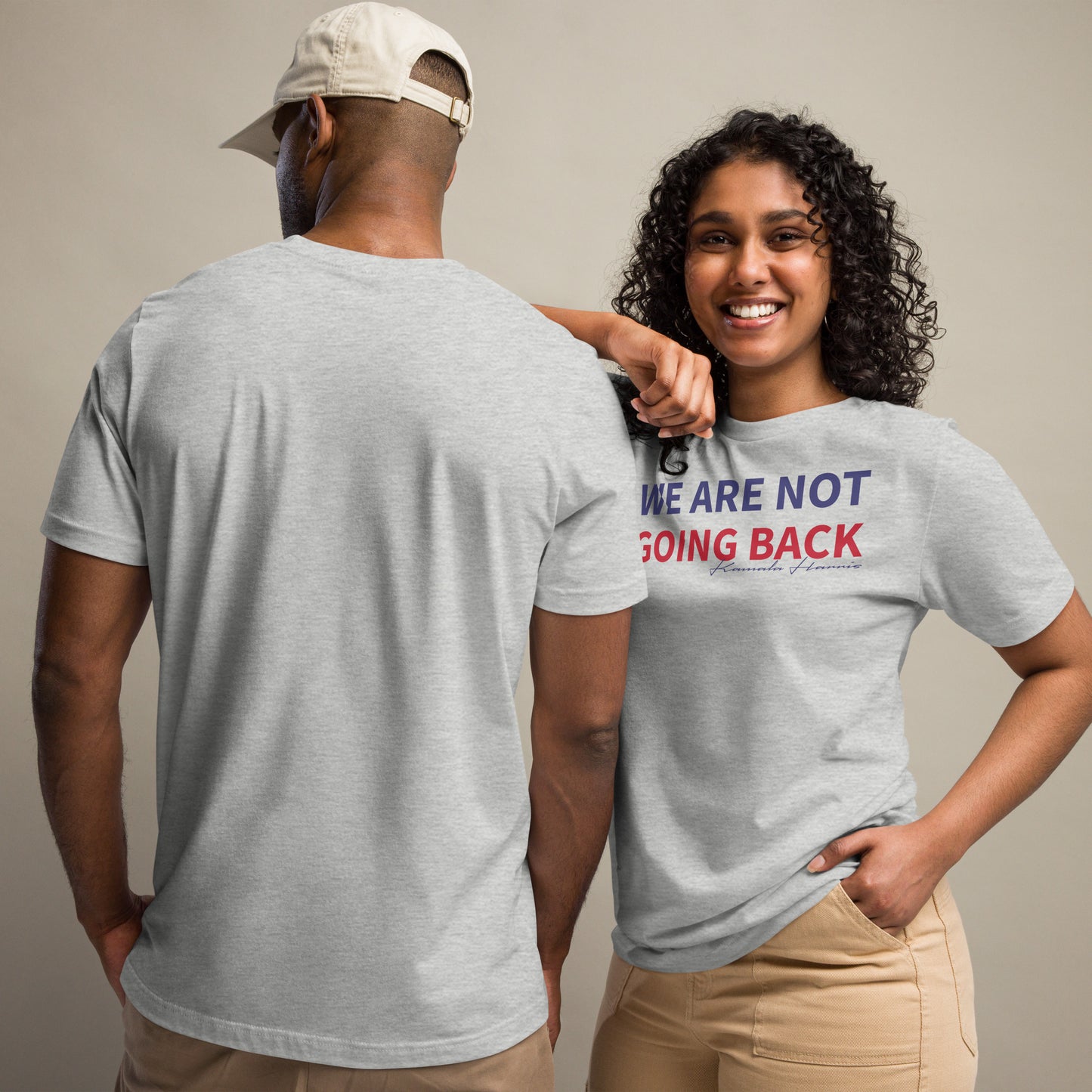 We are not going back Unisex t-shirt