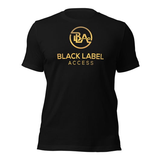 Black Label Access Unisex t-shirt