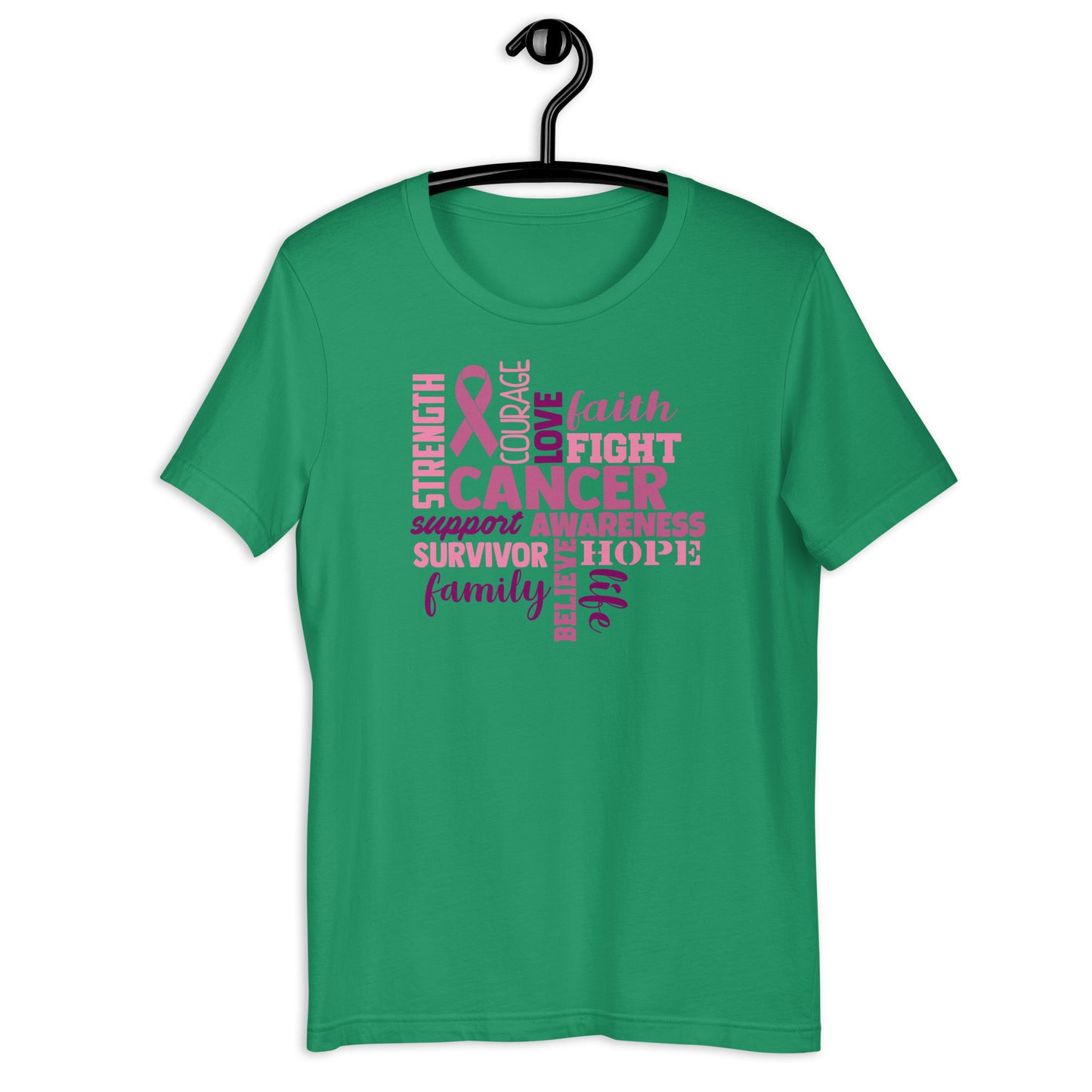 Support Cancer Awareness Unisex t-shirt