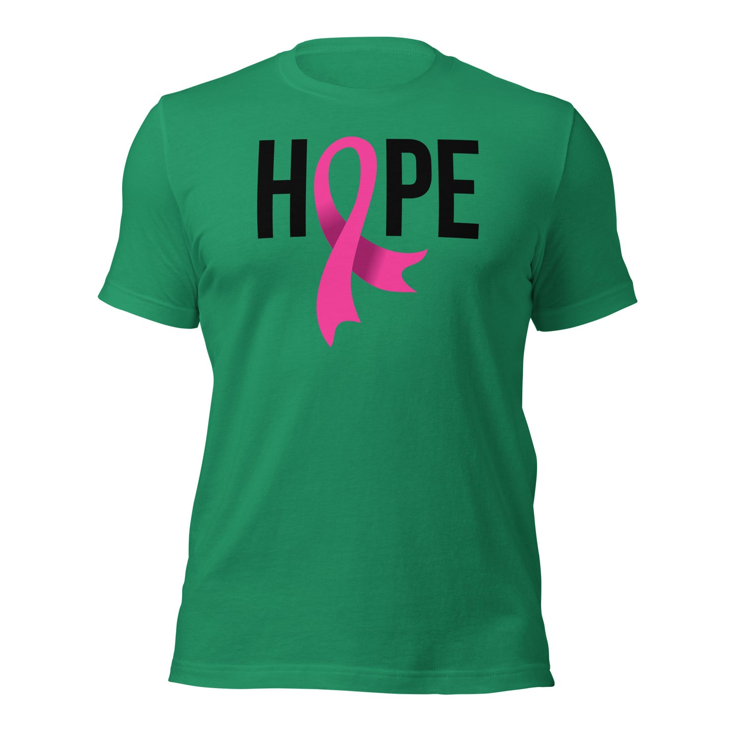 Hope Pink Ribbon Unisex t-shirt