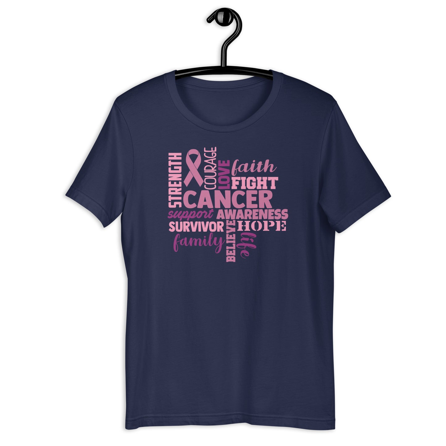 Support Cancer Awareness Unisex t-shirt