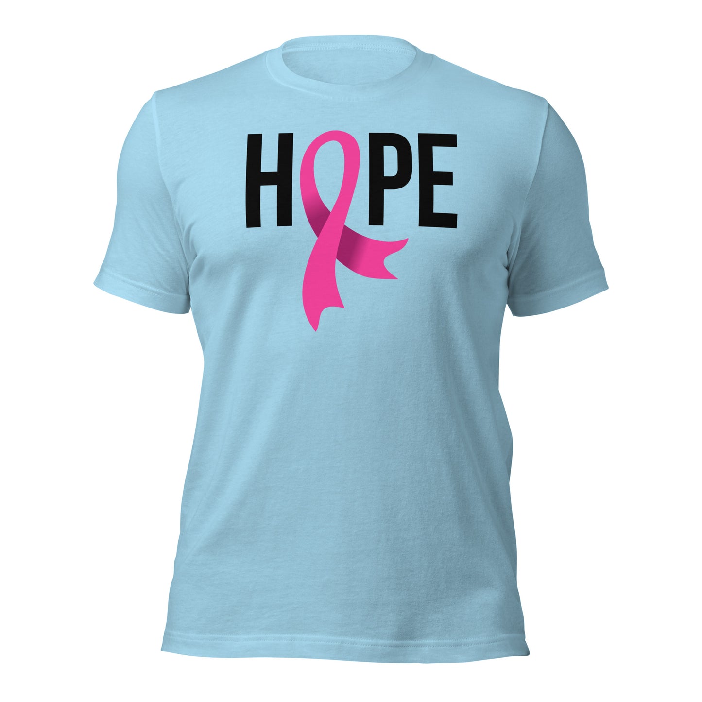 Hope Pink Ribbon Unisex t-shirt